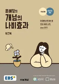 2025  EBS 윤혜정의 개념의 나비효과 워크북 문제풀이후 펜채점 약간